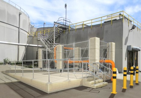 gas metering station